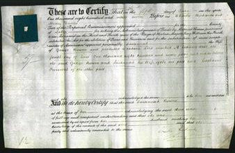 Deed by Married Women - Susannah Bowen-Original Ancestry
