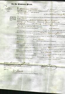 Court of Common Pleas - Ellinor Kendrick-Original Ancestry