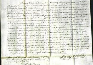 Court of Common Pleas - Sarah Gibson-Original Ancestry