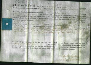 Deed by Married Women - Mary Jane Walton-Original Ancestry