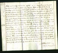 Deed by Married Women - Rebecca Allen-Original Ancestry