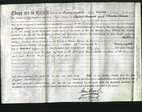 Deed by Married Women - Elizabeth Jackson-Original Ancestry