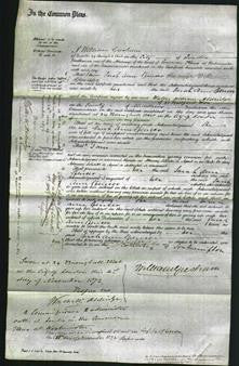 Court of Common Pleas - Sarah Ann Spencer-Original Ancestry