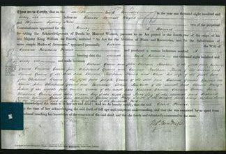 Deed by Married Women - Celina Flower #4-Original Ancestry