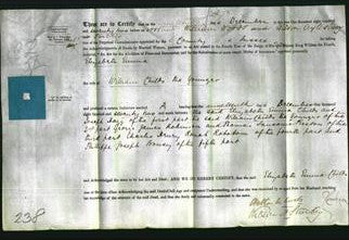 Deed by Married Women - Elizabeth Emma Childs-Original Ancestry