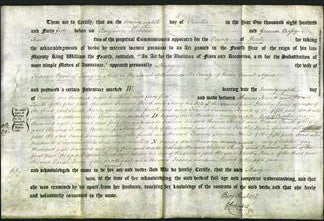 Deed by Married Women - Mary Wood-Original Ancestry