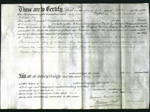 Deed by Married Women - Mary Smith Markham-Original Ancestry
