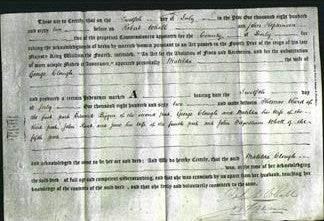 Deed by Married Women - Matilda Clough-Original Ancestry