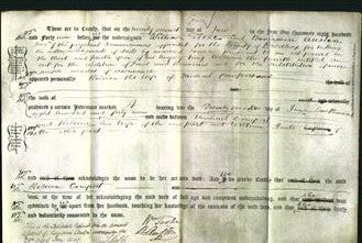 Deed by Married Women - Rebecca Comport-Original Ancestry