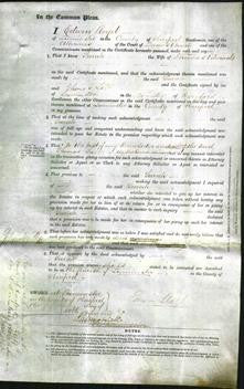 Court of Common Pleas - Sarah Edwards-Original Ancestry