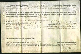 Deed by Married Women - Alice Holt-Original Ancestry