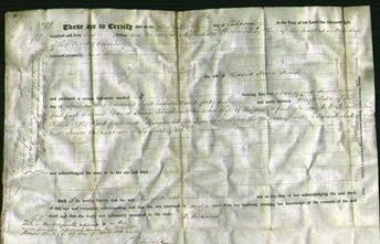 Deed by Married Women - Anne Flack-Original Ancestry