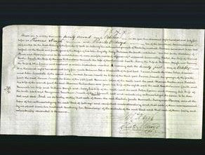 Deed by Married Women - Rachel Butler, Sarah Richardson, Hannah Smith, Mary Haigh and Fanny Craven-Original Ancestry