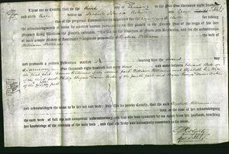 Deed by Married Women - Elizabeth Williams-Original Ancestry