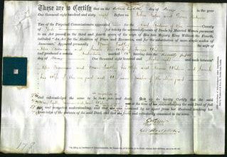 Deed by Married Women - Mary Leadley Berriman-Original Ancestry