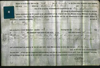 Deed by Married Women - Hester Ann Higgs-Original Ancestry