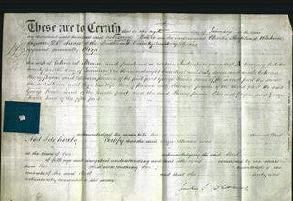 Deed by Married Women - Eliza Steane-Original Ancestry