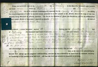 Deed by Married Women - Elizabeth Hore-Original Ancestry