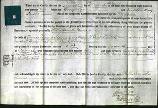 Deed by Married Women - Phillis Henrietta Morris-Original Ancestry