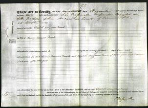 Deed by Married Women - Elizabeth Mary Anne French-Original Ancestry