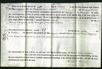 Deed by Married Women - Sarah Naughton-Original Ancestry