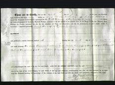 Deed by Married Women - Sarah Ludlam-Original Ancestry