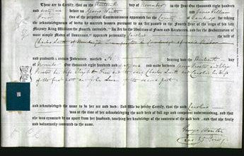 Deed by Married Women - Caroline Smith-Original Ancestry
