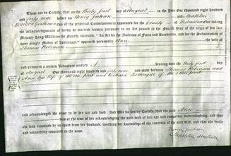 Deed by Married Women - Ann Robinson-Original Ancestry