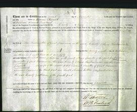 Deed by Married Women - Charlotte Harrington-Original Ancestry