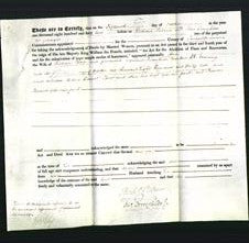Deed by Married Women - Ann Chew-Original Ancestry