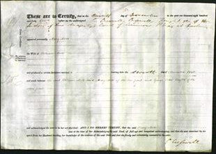 Deed by Married Women - Mary Mott-Original Ancestry
