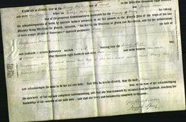 Deed by Married Women - Ann Wright-Original Ancestry