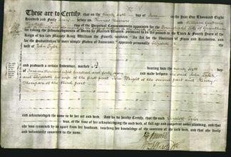 Deed by Married Women - Elizabeth Tyler-Original Ancestry