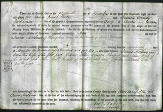 Deed by Married Women - Ann Mathews-Original Ancestry