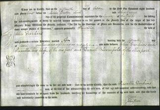 Deed by Married Women - Priscilla Darkins-Original Ancestry
