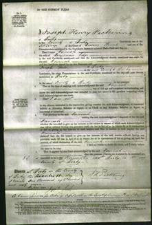 Court of Common Pleas - Hannah Edge-Original Ancestry