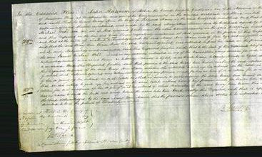 Court of Common Pleas - Mary Ann Mann-Original Ancestry