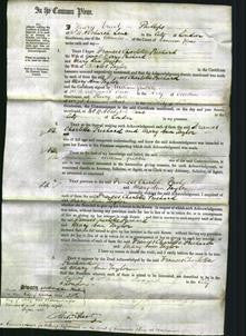 Court of Common Pleas - Frances Charlotte Prichard and Mary Anne Taylor-Original Ancestry