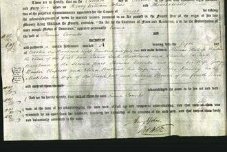 Deed by Married Women - Emma Coombs-Original Ancestry