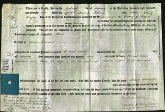 Deed by Married Women - Maria Cresswell-Original Ancestry