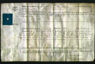 Deed by Married Women - Anne Stuchbury Hawkins-Original Ancestry