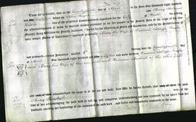 Deed by Married Women - Mary Bayly-Original Ancestry