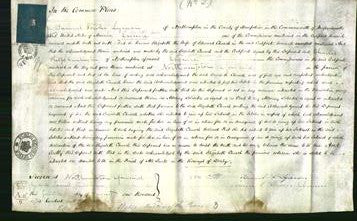 Cout of Common Pleas - Elizabeth Church-Original Ancestry