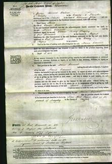 Court of Common Pleas - Maria Cresswell-Original Ancestry