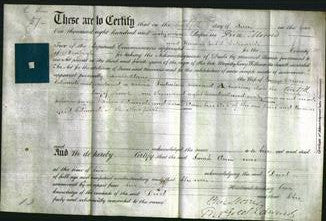Deed by Married Women - Sarah Anne Edwards-Original Ancestry