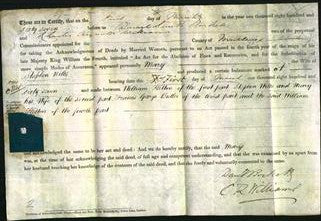 Deed by Married Women - Mary Wiles-Original Ancestry