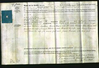 Deed by Married Women - Gemima Burn-Original Ancestry