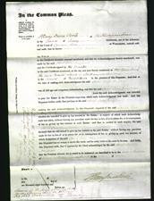 Court of Common Pleas - Sarah Trist Dowglasse-Original Ancestry