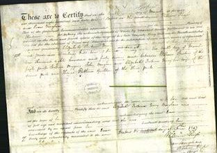 Deed by Married Women - Elizabeth Fortune Mary Vaughan-Original Ancestry