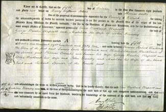 Deed by Married Women - Eliza Bestland Clapcott and Matilda Dansey-Original Ancestry